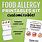 Food Allergy Cards Printable