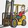 Forklift Truck Cartoon