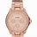 Fossil Ladies Rose Gold Watch