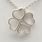 Four Leaf Clover Necklace Tiffany