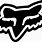 Fox Racing Logo Stencil