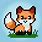 Fox Tail Pixel Art