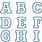Free Applique Alphabet Fonts