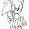 Free Coloring Pages of Sonic