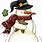 Free Country Snowman Clip Art