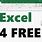 Free Excel for Windows 10