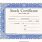 Free Fillable Stock Certificate Template