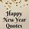 Free Happy New Year Quotes