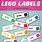 Free LEGO Printable Storage Labels