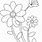 Free Line Drawings of Flowers
