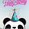 Free Printable Panda Birthday Card