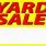 Free Yard Sale Sign Template