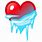 Frozen Heart Emoji