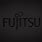 Fujitsu Logo Black Background