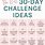 Fun Challenge Ideas