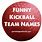 Funny Kickball Team Names