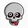 Funny Skull Emoji PNG