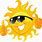 Funny Sun Emoji