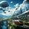 Future City Flying Cars