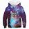 Galaxy Cat Hoodie