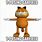 Garfield T-Pose Meme