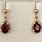 Garnet Earrings