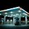 Gas Station at Night
