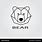 Geometric Bear Logo