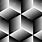 Geometric Pattern Design Black and White
