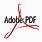 German Adobe PDF Icon