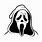 Ghostface Mask SVG