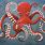 Giant Octopus Painting
