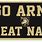Go Army Beat Navy. Sign