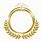 Gold Circle Elegant