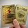 Gold Plated Pokemon Cards