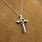 Gold and Silver Cross Necklace