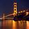 Golden Gate Bridge Night Time