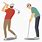 Golf Swing Cartoon
