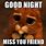 Good Night BFF Memes