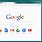Google Chrome Web Home Screen