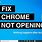 Google Chrome Will Not Open