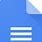 Google Docs App Logo