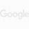 Google Logo in White