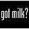 Got Milk Logo