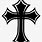 Gothic Cross SVG