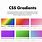 Gradient Color CSS