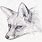 Gray Fox Drawing
