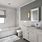 Gray and White Bathroom Color Schemes