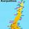 Greek Island Map Karpathos
