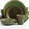 Green Dinnerware